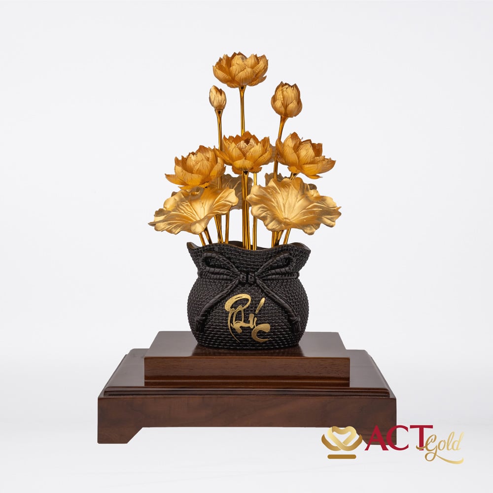 Cây dát vàng - Quà Tặng Dát Vàng - Công Ty TNHH Q&V